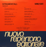 Antonio Sechi and Stefano Torossi - Strumentali - Capolavori (1987) NRE 1081