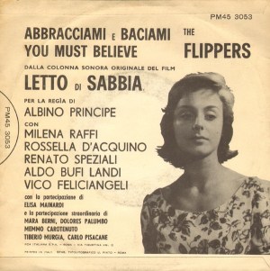 The Flippers - Letto di Sabria OST (1962) RCA back