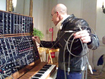 Luca Proietti at work (photo from MySpace.com)