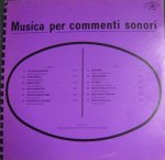 Giancarlo Gazzani - Musica per commenti sonori (1971) Costanza Records (CO 10007)