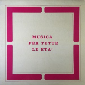 Beppe Carta and Stefano Torossi - Musica per tutte le eta' (1970s) Metropole Records