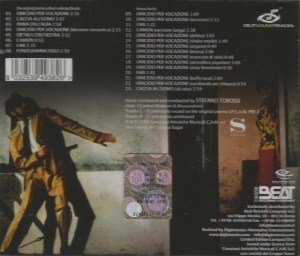 Stefano Torossi - Omicido per vocazione (2016 Reissue) Digitmovies back